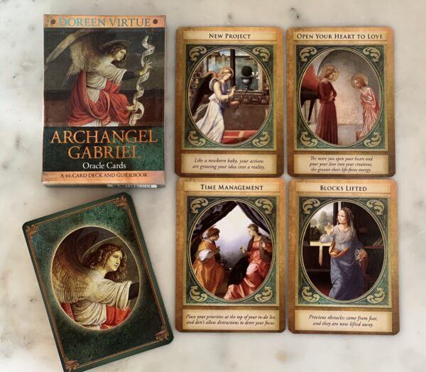 Archangel Gabriel Oracle Cards Doreen Virtue (Originals, very rare)