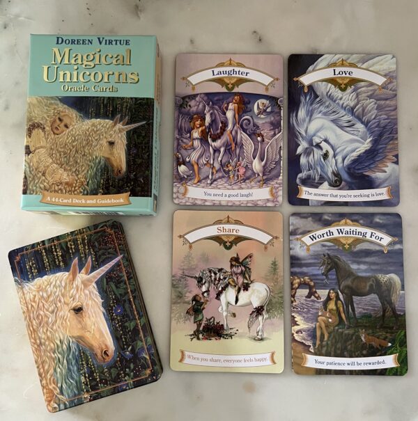 Magical Unicorns Oracle Cards Doreen Virtue (Originals, Rare)